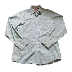 IZOD Men’s Button Up Long Sleeve Dress Shirt